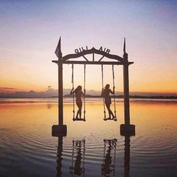 Gili Maya Cottages Gili Air Bagian luar foto